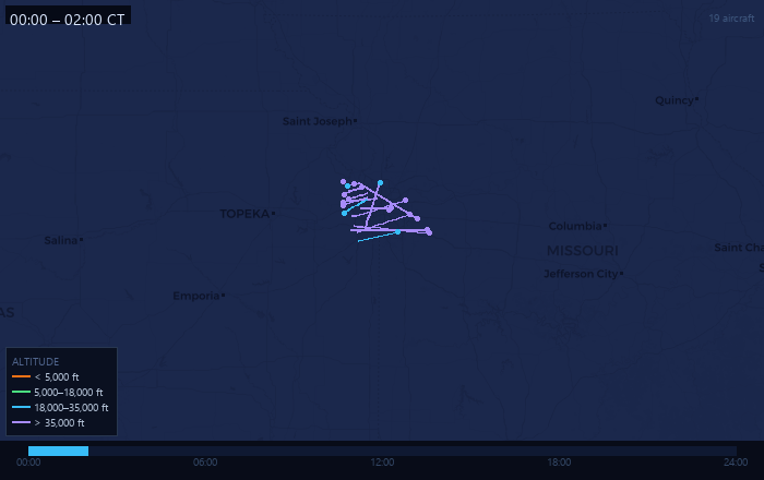 KC traffic timelapse