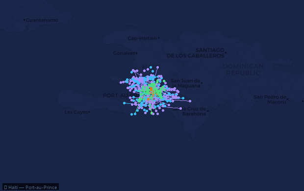 Hotspot overlay
